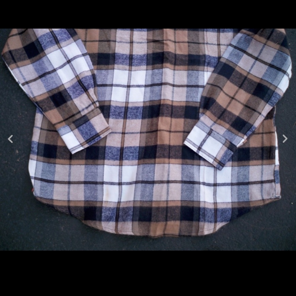Vintage Campus Plaid Hunting Work Shirt Men's LG - Picture 8 of 9